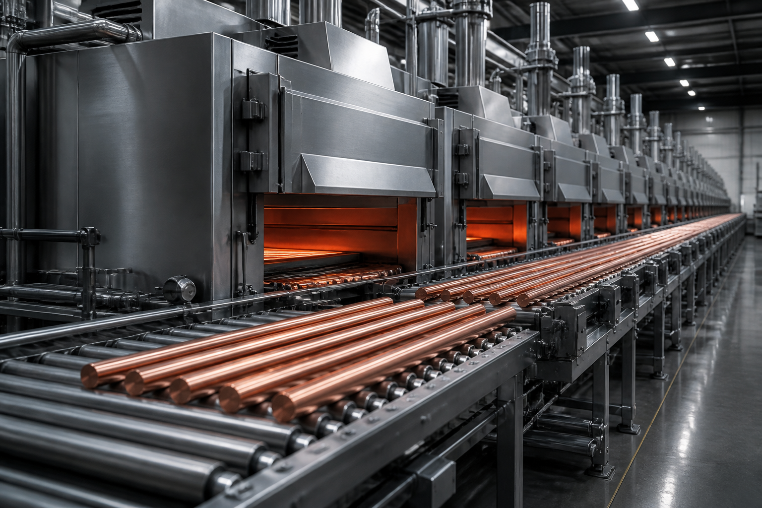 Home heat pipe production line