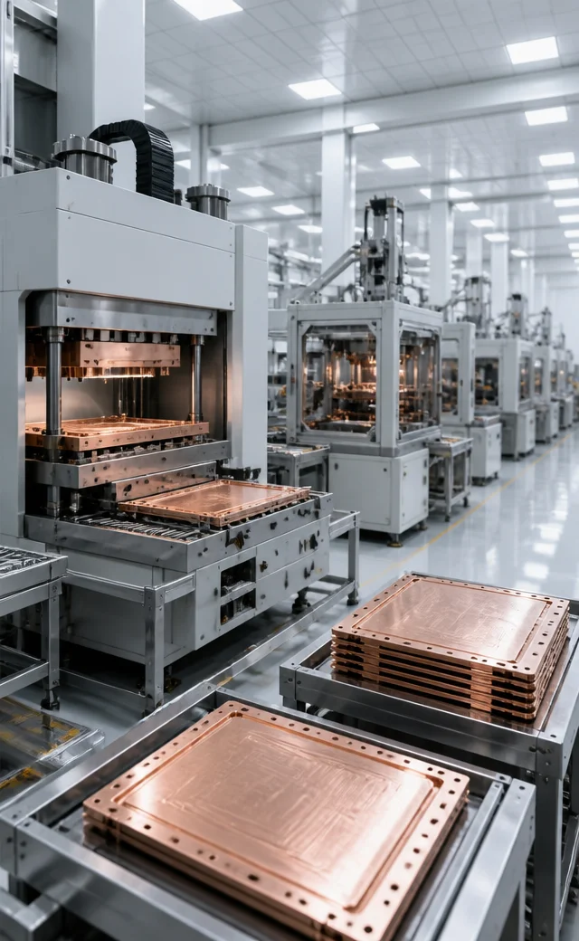 Home vapor chamber manufacturing system