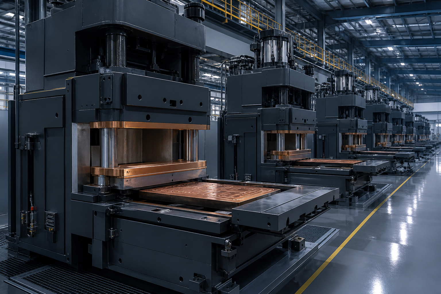 Home vapor chamber production line